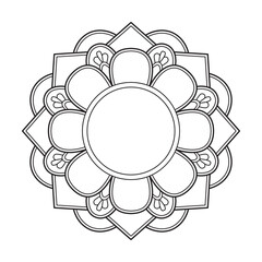 Floral Mandala Coloring Designs for Art Lovers