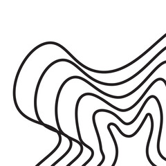 Corner Contour Lines