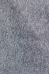 new blue denim fabric for the production of clothing and other items