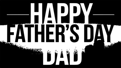 Happy Father Day Typographer