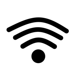 wi fi icon vector illustration