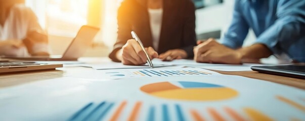 Business Group Meeting Discussion Strategy Working Concept