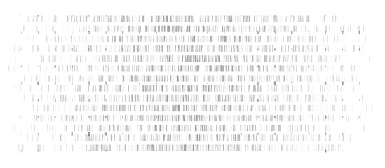 Big genomic data visualization. DNA test, genom map. Graphic concept for your design