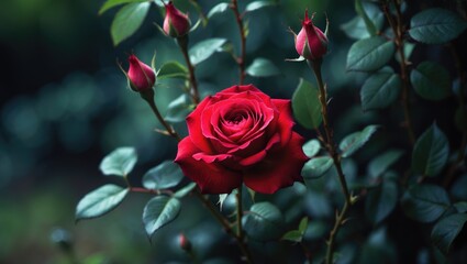 A rose does not need to preach; it merely disperses its fragrance.
