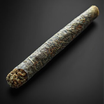 Close-up of a cannabis joint