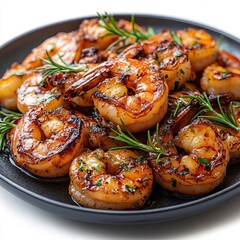 Grilled Shrimp with Rosemary - A Delicious Seafood Dish