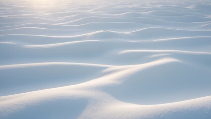 high angle perspective of snow texture background