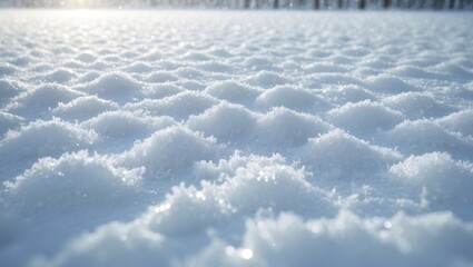 snow surface pattern