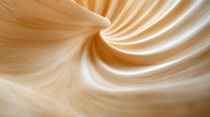 Abstract Swirl with Soft Light Blonde Texture Fine Details