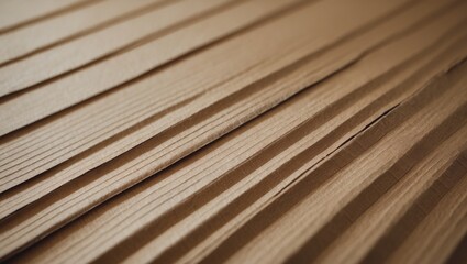 Cardboard sheet surface texture background, detail of recycled paper box pattern.