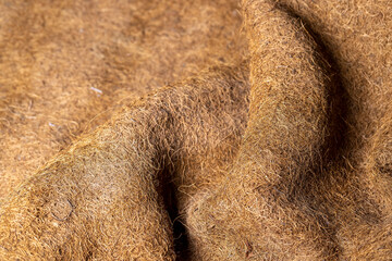 natural coconut fiber used in the mattress to provide rigidity