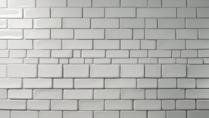 Naklejka premium Ceramic brick tile wall texture pattern for artworks and wallpaper design.