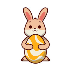 Easter Bunny Illustration