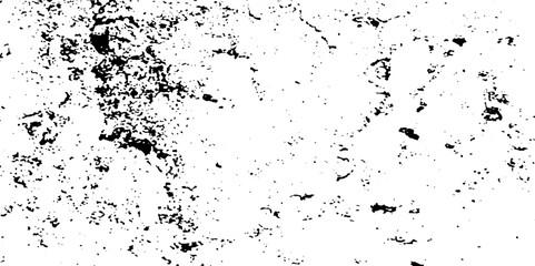 Black and white Dust overlay distress grungy effect paint. Black and white grunge seamless texture. Dust and scratches grain texture on white and black background.
