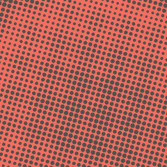 Pop art creative concept colorful comics book magazine cover. Polka dots colorful background. Cartoon halftone retro pattern. Abstract template design for poster, card, sale banner, empty bubble.