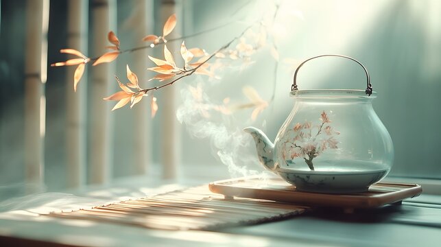 Background of a gentle sunlight