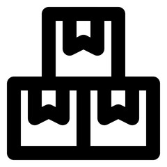 shipping and delivery regular icon