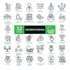 Crowdfunding is a way to raise money for a project or business. It involves a group of people contributing small amounts of money to support a common goal