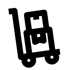 shipping and delivery regular icon