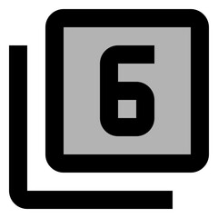 6 Layers Icon
