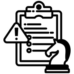 Decision icon in Mix Filled Style. Simple Vector Design. Simple Vector Outline Filled Icon