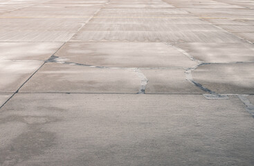 Wet Concrete Airport Tarmac