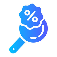 Obraz premium Searching gradient icon