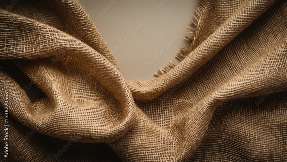 Aufkleber burlap sack texture and background