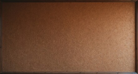 Brown vintage cork board texture background. Blank bulletin board.