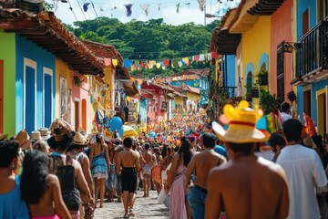 street celebration in Brazil Tiradentes Day