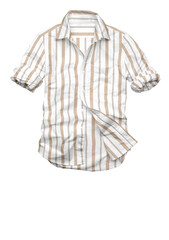 Obraz premium 3d illustration autumn season boy casual shirt with pocket