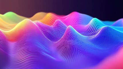 Visualizing Data Trends Colorful Graph Bar Chart and Line Graph Analysis in 3D Space