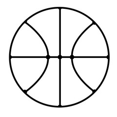 Basketball Ball Vector
