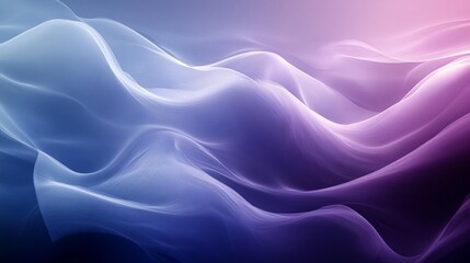 Fototapeta premium Abstract Purple Blue Waves
