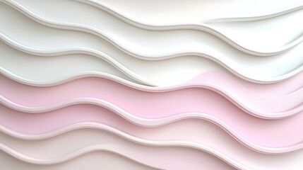 Obraz premium Abstract waves background texture art modern design minimalist style soft colors