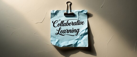 Collaborative learning is an educational method where students work actively with their peers to reach shared learning objectives.