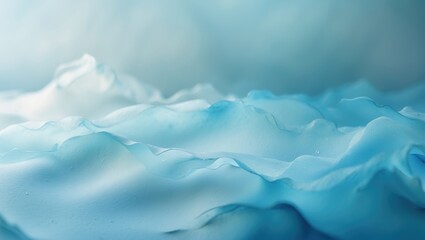 Blue watercolor background with light shades, textured paper surface.