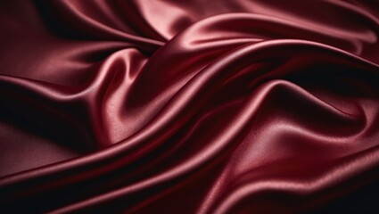 Obraz premium Red fabric textile texture backdrop