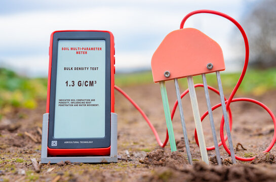 Indicates soil compaction and porosity, influencing root