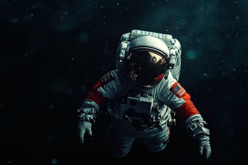 Floating in the depths of cosmic wonder Generative AI