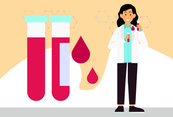 Drop Sample Concept Illustration Stylish and Beautiful