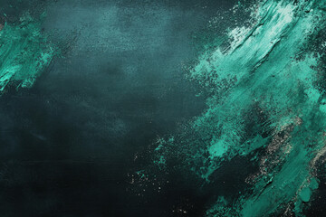 Obraz premium Chalkboard background, green chalk texture for school or education concept design Generative AI 