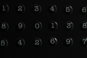 Background of numbers. from zero to nine. Numbers texture. Finance data concept. Mathematic....