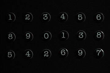 Background of numbers. from zero to nine. Numbers texture. Finance data concept. Mathematic....