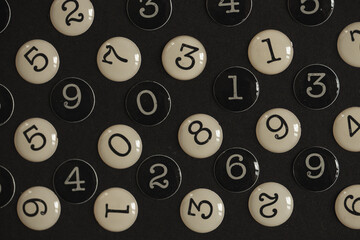 Background of numbers. from zero to nine. Numbers texture. Finance data concept. Mathematic....