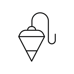 Plumb Bob vector icon