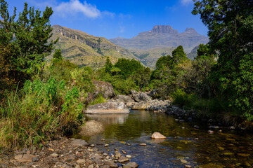 The sterkspruit river in the Southern Drakensberg South Africa