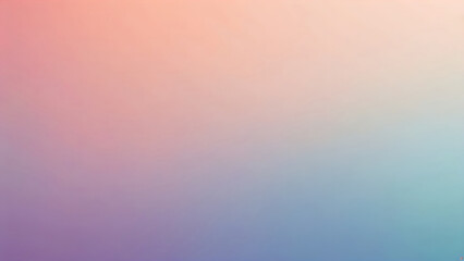 Obraz premium dreamy soft pastel gradient background with a slight textured effect, minimalist brand designs