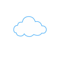 cloud vector element