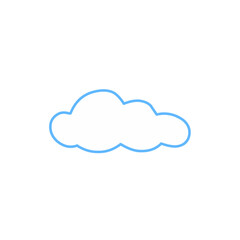 cloud vector element